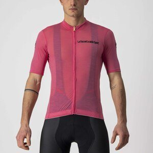 CASTELLI Cyklistický dres s krátkym rukávom - GIRO '21 MAGLIA ROSA - ružová 2XL