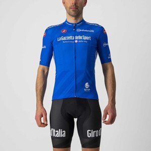 CASTELLI Cyklistický dres s krátkym rukávom - GIRO D'ITALIA 2021 - modrá M