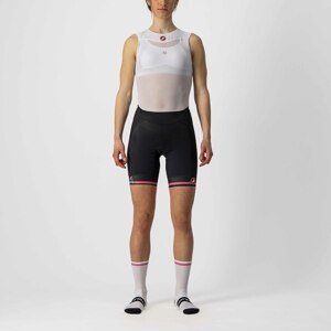 CASTELLI Cyklistické nohavice krátke bez trakov - GIRO D'ITALIA 2022 W - ružová/čierna XL