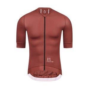 MONTON Cyklistický dres s krátkym rukávom - TRAVELER MAX - červená
