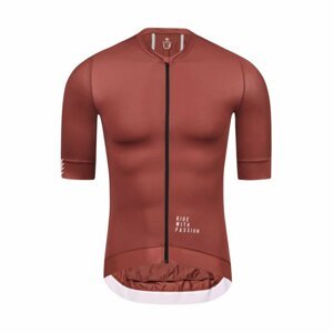 MONTON Cyklistický dres s krátkym rukávom - TRAVELER MAX - červená L