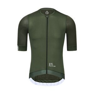 MONTON Cyklistický dres s krátkym rukávom - TRAVELER MAX - zelená XL