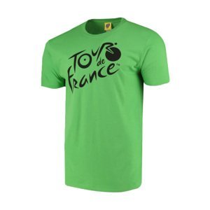 TDF Cyklistické tričko s krátkym rukávom - TDF LEADER - zelená L