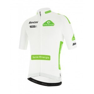SANTINI Cyklistický dres s krátkym rukávom - LA VUELTA 2021 - biela