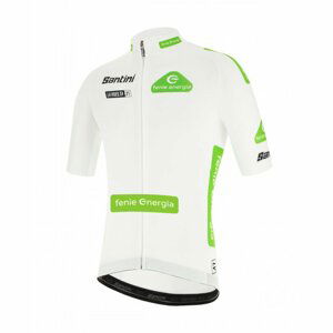 SANTINI Cyklistický dres s krátkym rukávom - LA VUELTA 2021 - biela L