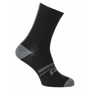 AGU Cyklistické ponožky klasické - WINTER MERINO - čierna S-M