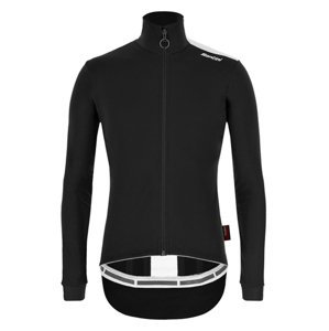 SANTINI Cyklistická zateplená bunda - VEGA MULTI WINTER - čierna