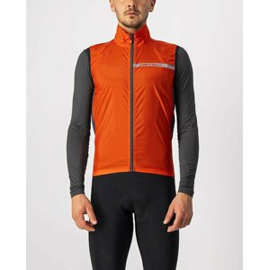 CASTELLI Cyklistická vesta - SQUADRA STRECH - červená XL