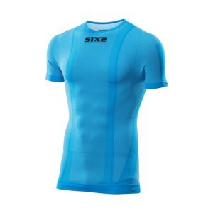 SIX2 Cyklistické tričko s krátkym rukávom - TS1 - svetlo modrá