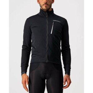 CASTELLI Cyklistická zateplená bunda - GO WINTER - čierna XL