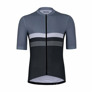 HOLOKOLO Cyklistický dres s krátkym rukávom - SPORTY - šedá XL