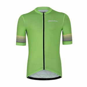 HOLOKOLO Cyklistický dres s krátkym rukávom - RAINBOW - zelená 2XL