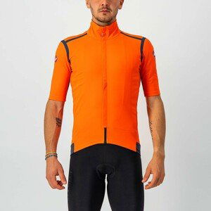CASTELLI Cyklistický dres s krátkym rukávom - GABBA ROS - modrá/oranžová M