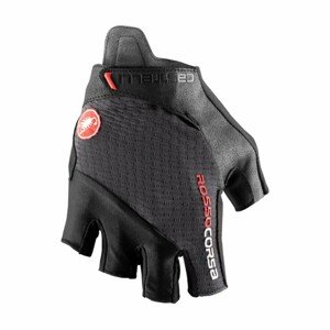 CASTELLI Cyklistické rukavice krátkoprsté - ROSSO CORSA PRO V - šedá 2XL