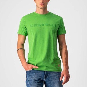 CASTELLI Cyklistické tričko s krátkym rukávom - SPRINTER TEE - zelená
