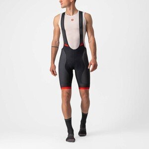 CASTELLI Cyklistické nohavice krátke s trakmi - COMPETIZIONE KIT - čierna 2XL