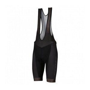 SCOTT Cyklistické nohavice krátke s trakmi - RC TEAM ++ 2022 - šedá/čierna