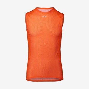 POC Cyklistické tričko bez rukávov - ESSENTIAL LAYER - oranžová M