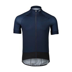 POC Cyklistický dres s krátkym rukávom - ESSENTIAL ROAD - modrá/čierna 2XL