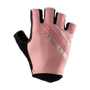 CASTELLI Cyklistické rukavice krátkoprsté - DOLCISSIMA 2 LADY - čierna/ružová M