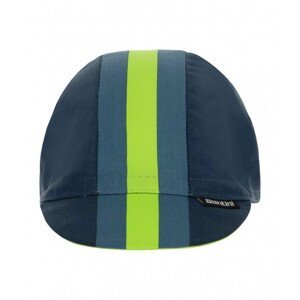 SANTINI Cyklistická čiapka - BENGAL - zelená/modrá UNI