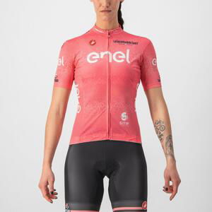 CASTELLI Cyklistický dres s krátkym rukávom - GIRO D'ITALIA 2022 W - ružová XL