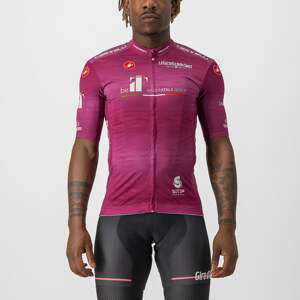 CASTELLI Cyklistický dres s krátkym rukávom - GIRO D'ITALIA 2022 - ružová/cyklamenová/bordová L