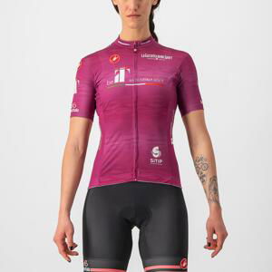 CASTELLI Cyklistický dres s krátkym rukávom - GIRO D'ITALIA 2022 W - cyklamenová/bordová S