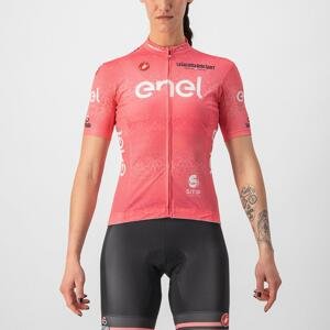 CASTELLI Cyklistický dres s krátkym rukávom - GIRO D'ITALIA 2022 W - ružová S
