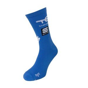 SPORTFUL Cyklistické ponožky klasické - TOTAL ENERGIES 2022 - modrá