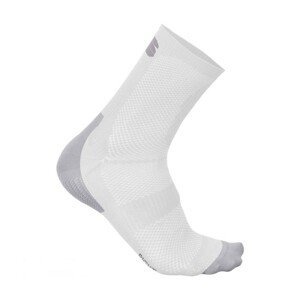 SPORTFUL Cyklistické ponožky klasické - BODYFIT PRO 2.0 - šedá/biela