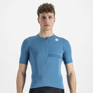 SPORTFUL Cyklistický dres s krátkym rukávom - MATCHY - modrá