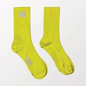 SPORTFUL Cyklistické ponožky klasické - MATCHY - žltá S