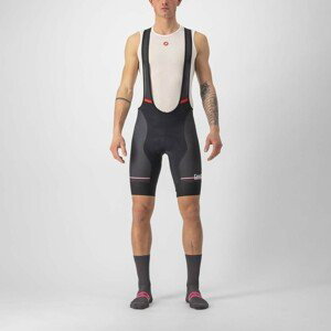 CASTELLI Cyklistické nohavice krátke s trakmi - GIRO D'ITALIA 2022 - čierna