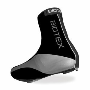 BIOTEX Cyklistické návleky na tretry - RAIN - strieborná/čierna 40-42