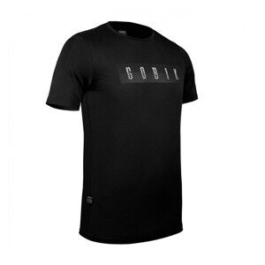 GOBIK Cyklistické tričko s krátkym rukávom - OVERLINES - čierna XL