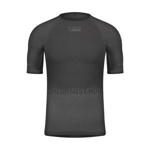 GOBIK Cyklistické tričko s krátkym rukávom - LIMBER SKIN - čierna
