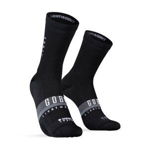 GOBIK Cyklistické ponožky klasické - LIGHTWEIGHT - čierna L-XL