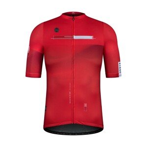 GOBIK Cyklistický dres s krátkym rukávom - STARK CRANBERRY - červená 4XL