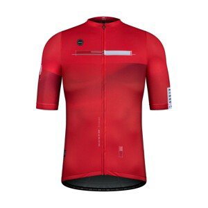 GOBIK Cyklistický dres s krátkym rukávom - STARK CRANBERRY - červená 2XL