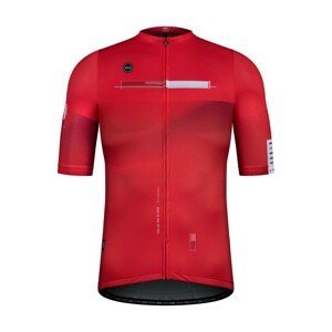 GOBIK Cyklistický dres s krátkym rukávom - STARK CRANBERRY - červená L