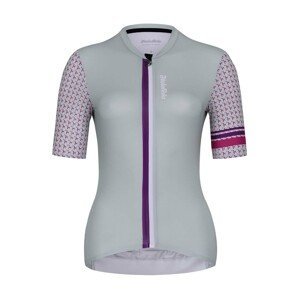HOLOKOLO Cyklistický dres s krátkym rukávom - KIND ELITE LADY - šedá