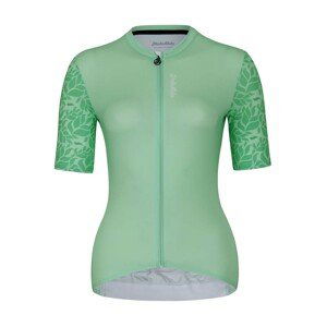 HOLOKOLO Cyklistický dres s krátkym rukávom - FRESH ELITE LADY - zelená