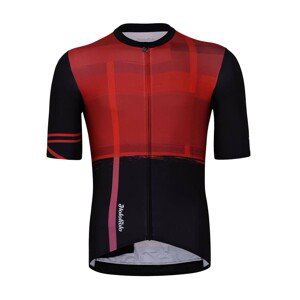 HOLOKOLO Cyklistický dres s krátkym rukávom - AMOROUS ELITE - červená/čierna L