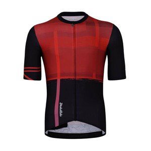 HOLOKOLO Cyklistický dres s krátkym rukávom - AMOROUS ELITE - červená/čierna 2XL