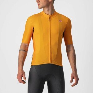 CASTELLI Cyklistický dres s krátkym rukávom - ENDURANCE ELITE - oranžová L
