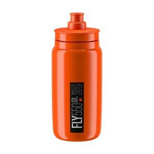 ELITE Cyklistická fľaša na vodu - FLY 550 ml - oranžová