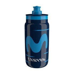 ELITE Cyklistická fľaša na vodu - FLY MOVISTAR 2022 - modrá