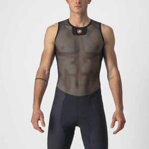 CASTELLI Cyklistické tričko bez rukávov - CORE MESH 3 - čierna S-M