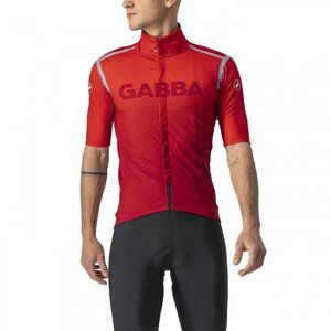 CASTELLI Cyklistický dres s krátkym rukávom - GABBA ROS SPECIAL  - červená M